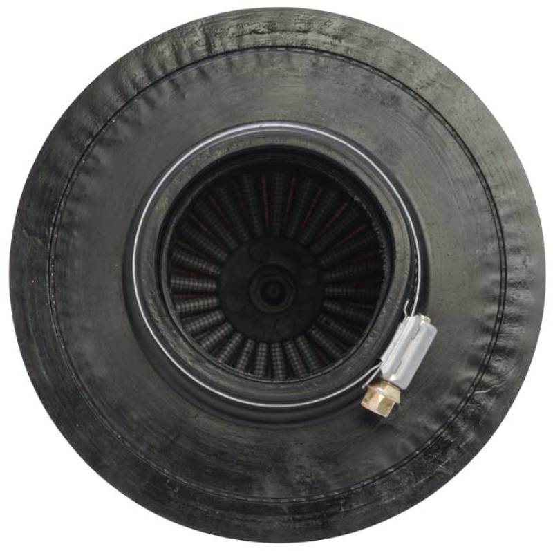AEM Induction AEM Dryflow Air Filter - Round Tapered 6in Base OD x 5in Top OD x 5.5in H x 2.5in Flange ID