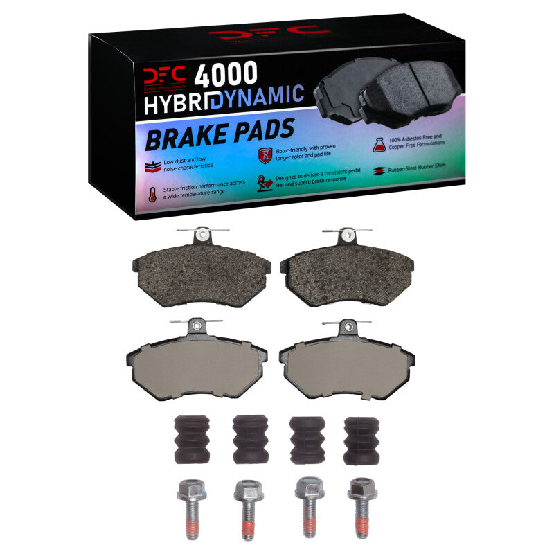 DFC 80-96 Audi 80 Front 4000 HybriDynamic Brake Pads and Hardware Kit