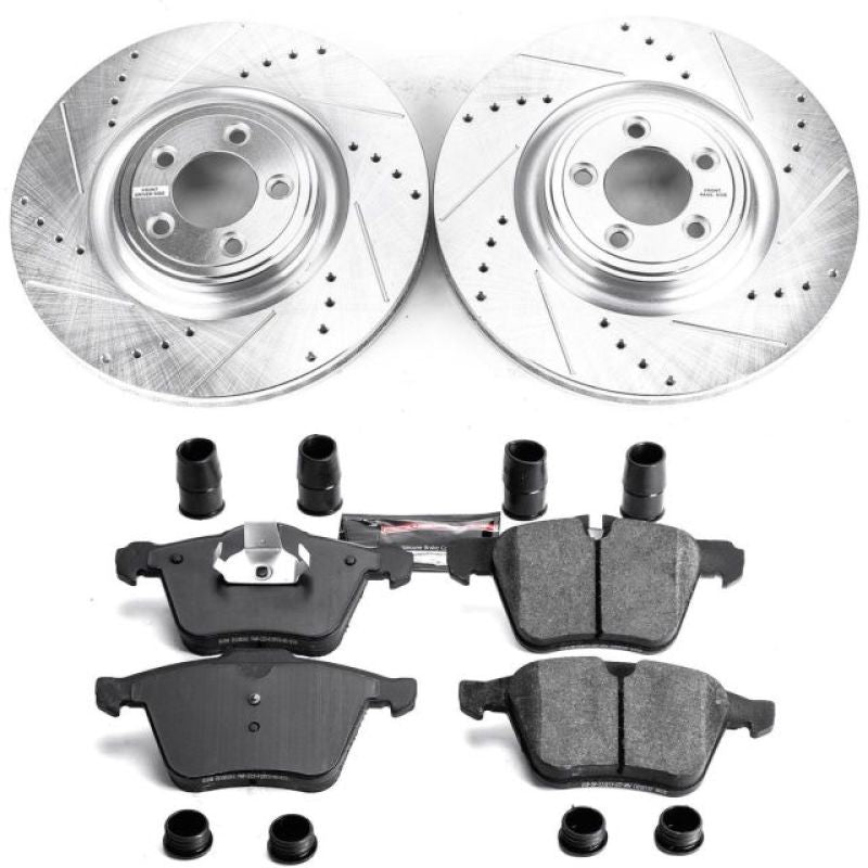 PowerStop Power Stop 2018 Jaguar XJ Front Z23 Evolution Sport Brake Kit