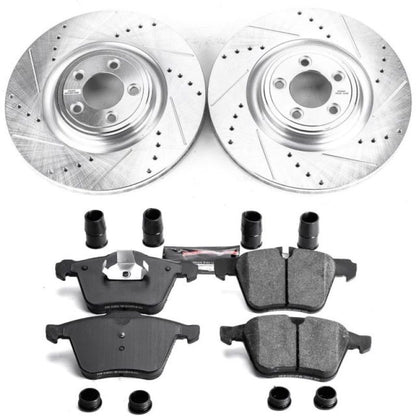 PowerStop Power Stop 2018 Jaguar XJ Front Z23 Evolution Sport Brake Kit