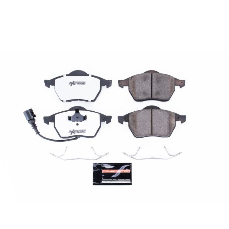 PowerStop Power Stop 00-06 Audi TT Front Z26 Extreme Street Brake Pads w/Hardware