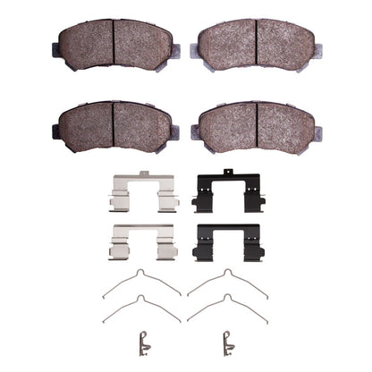 R1 Concepts R1 07-23 Nissan Rogue Front Performance Sport Pads & Hardware Kit