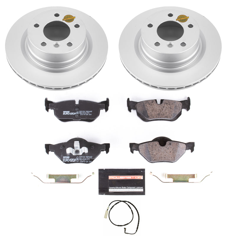 PowerStop Power Stop 08-10 BMW 128i Rear Euro-Stop Brake Kit