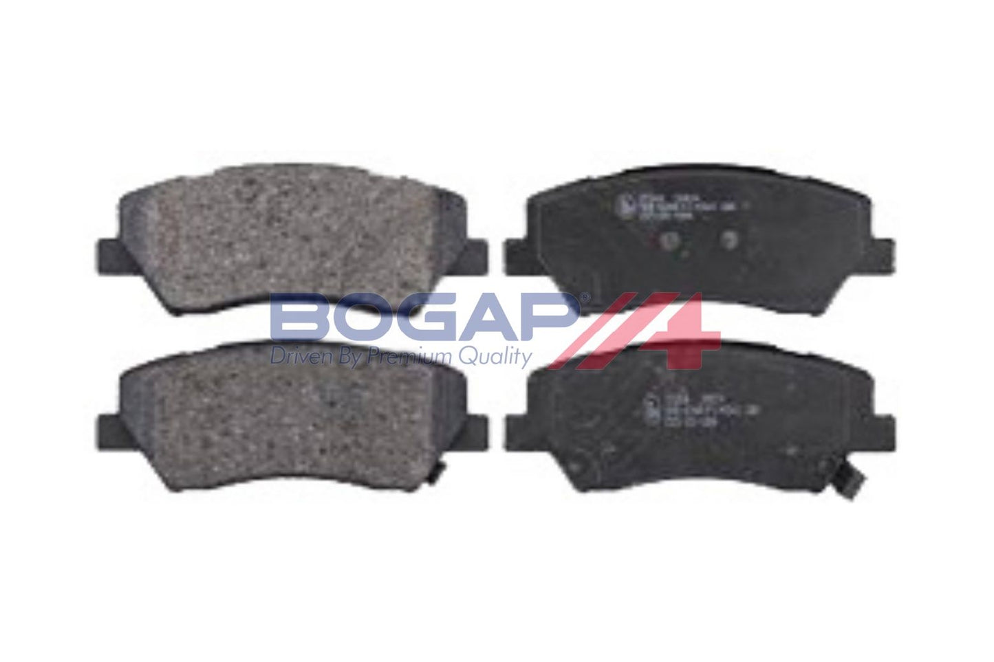 BOGAP R8210128 Brake Pad Set, Disc Brake | ML Performance Car Parts