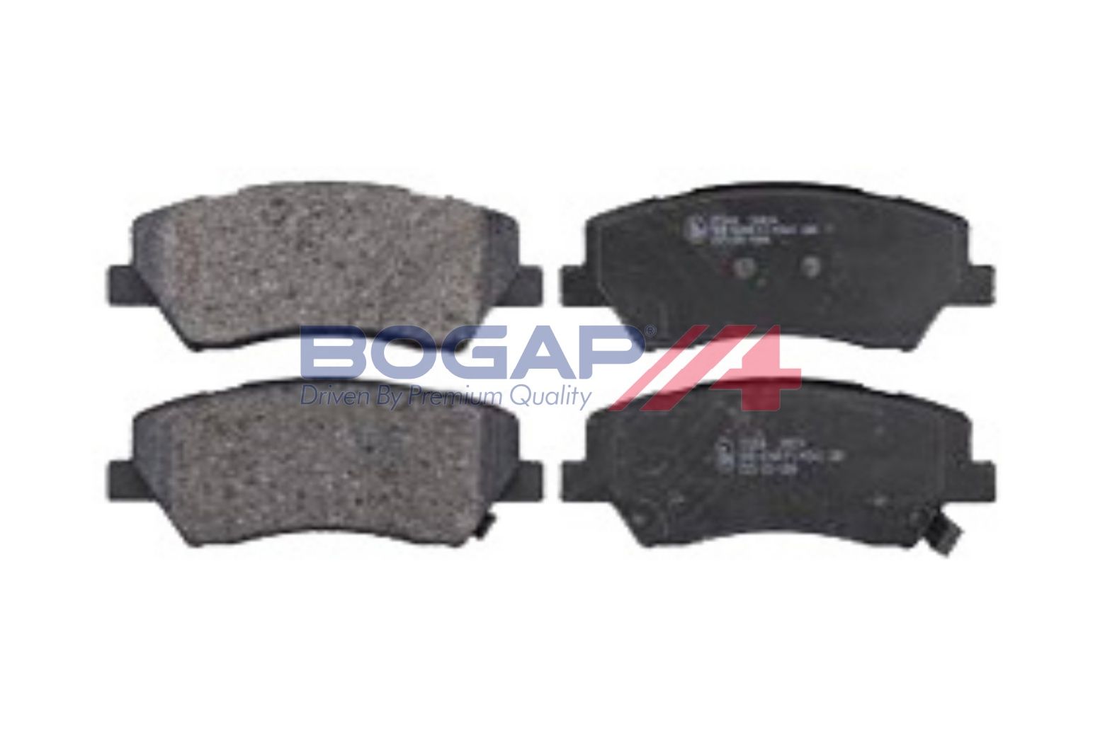 BOGAP R8210128 Brake Pad Set, Disc Brake | ML Performance Car Parts