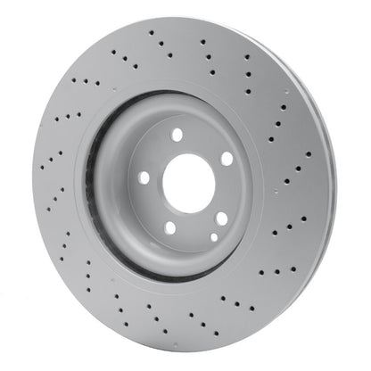 DFC 07-14 Mercedes-Benz S600 Front Drilled GeoSPEC Coated Rotor