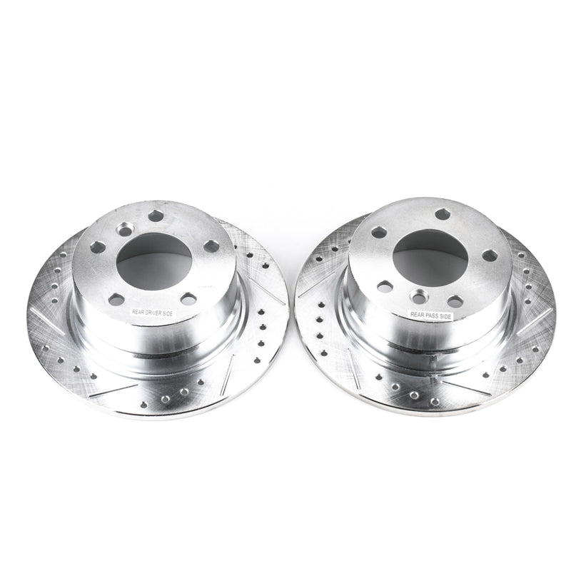 PowerStop Power Stop 96-02 BMW Z3 Rear Evolution Drilled & Slotted Rotors - Pair