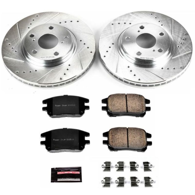 PowerStop Power Stop 02-03 Lexus RX300 Front Z23 Evolution Sport Brake Kit