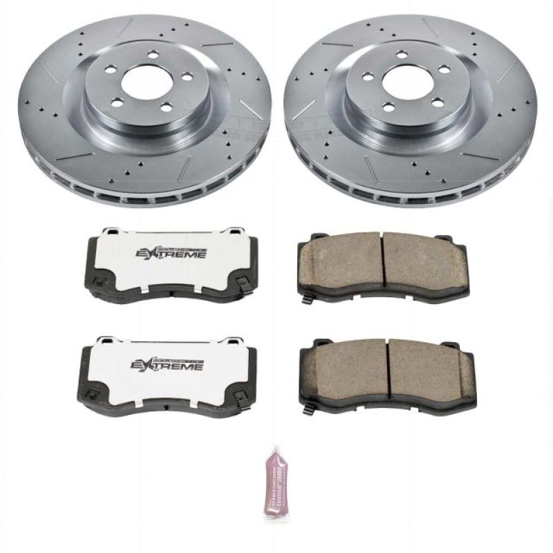 PowerStop Power Stop 05-10 Chrysler 300 SRT8 Front Z26 Street Warrior Brake Kit