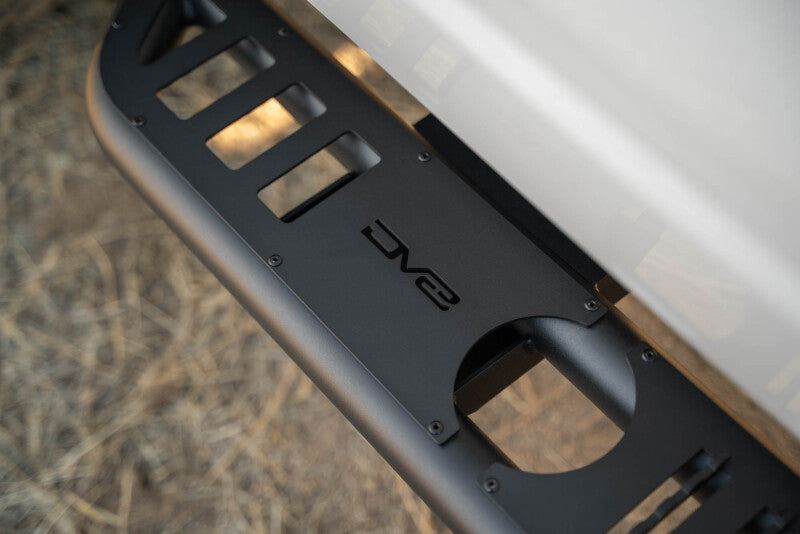 DV8 Offroad 19-25 RAM 1500 Crew Cab OE Plus Side Steps - Black Steel