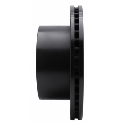 R1 Concepts R1 05-12 Ford F-350 Super Duty 4WD Rear Right Drilled & Slotted Black Brake Rotor