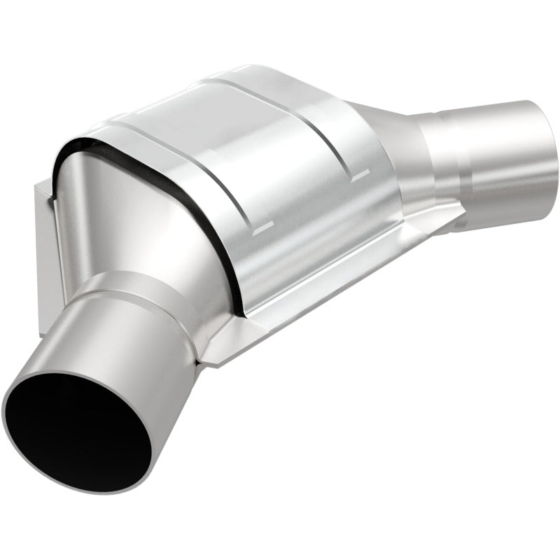 MagnaFlow Universal Catalytic Converter 2.25 Angled In / Out OEM