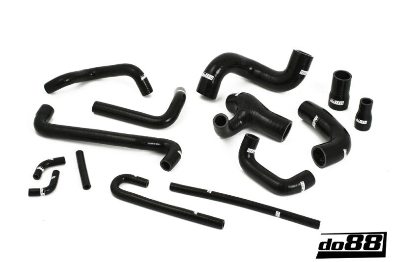 do88 86-92 BMW M3 S14B23/S14B23 Evo II/S14B23 Evo III (E30) Coolant Hoses - Black