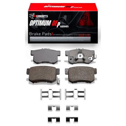 R1 Concepts R1 2005-2018 Acura RDX Rear R1 Optimum OE Pads & Hardware Kit