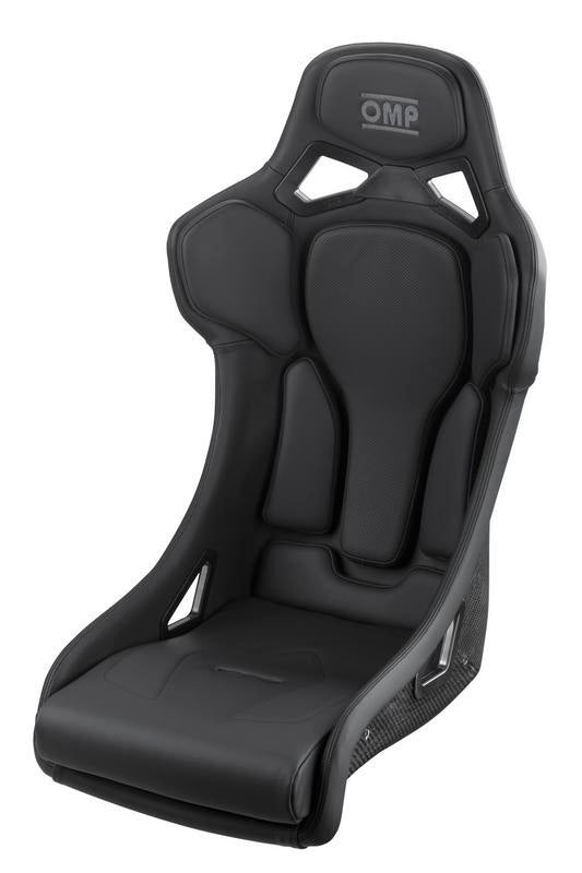 OMP RT Carbon Seat - Leather Black (FIA 8855-1999)