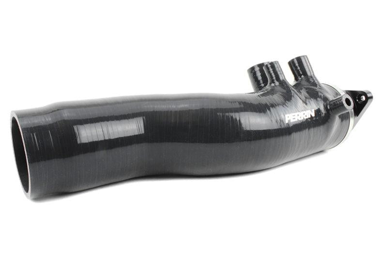 Perrin Performance PERRIN 15-21 Subaru WRX / 14-18 Forester XT Turbo Inlet Hose 3in. w/ Turbo Adapter Flange - Black