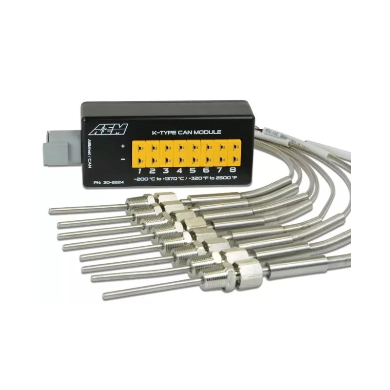AEM 8 Channel K-Type Thermocouple EGT CAN Module
