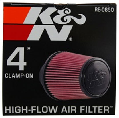 K&N Engineering K&N Universal Air Filter (4in. Flange / 6in. Base OD / 4-5/8in. Top OD / 6in. Height)