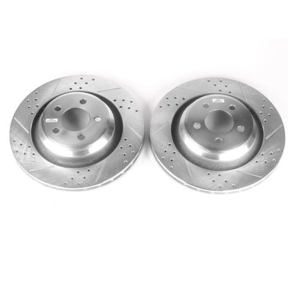 PowerStop Power Stop 05-10 Chrysler 300 Rear Evolution Drilled & Slotted Rotors - Pair