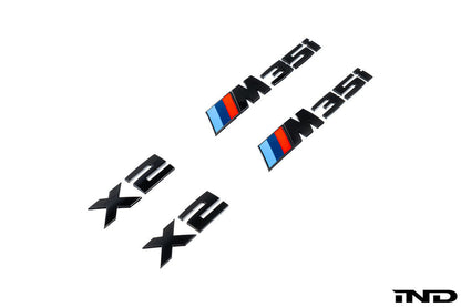 IND U10 X2 M35i Painted Trunk Emblem