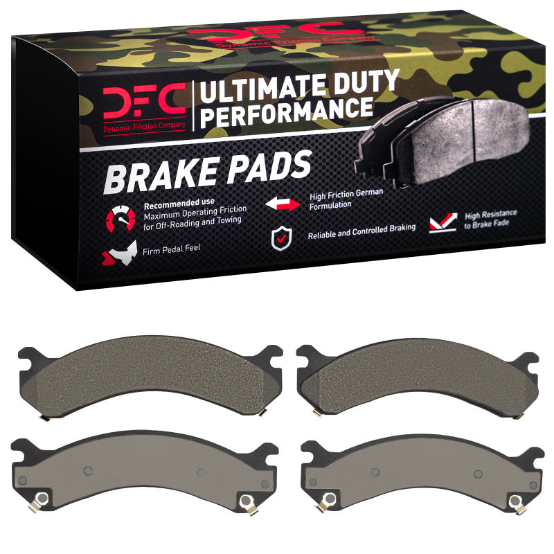 DFC 01-10 Chevrolet Silverado 3500 HD Rear Ultimate Duty Performance Brake Pads