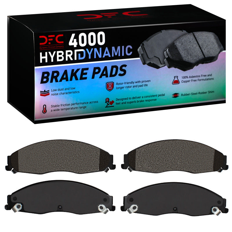 DFC 03-08 Pontiac Grand Prix Front 4000 Hybridynamic Brake Pads