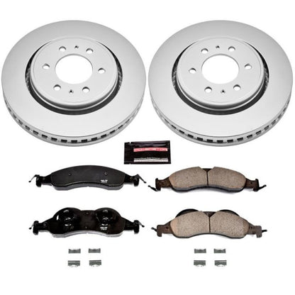 PowerStop Power Stop 07-09 Ford Expedition Front Z17 Evolution Geomet Coated Brake Kit