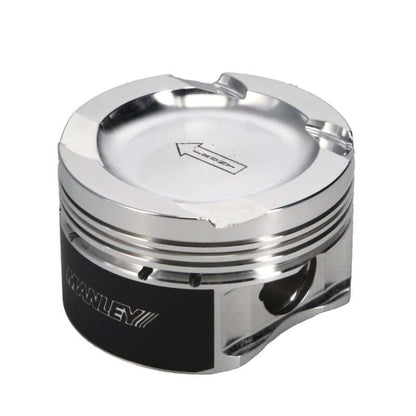 Manley Performance Manley BMW N54B30 32cc Platinum Series Dish Extreme Duty Piston Set - 84.5mm Bore