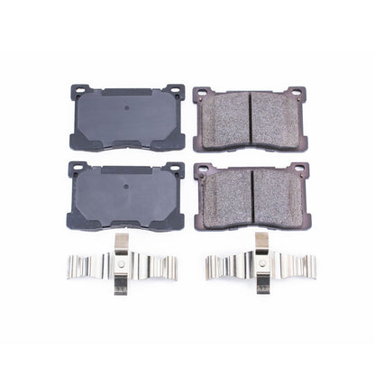 PowerStop Power Stop 12-16 Hyundai Equus Front Z17 Evolution Ceramic Brake Pads w/Hardware