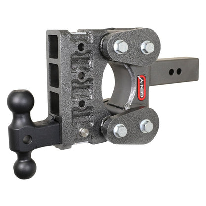 GEN-Y Hitch Gen-Y The Boss Torsion-Flex 2.5in Shank 5in Drop 1.7K TW 16K Hitch w/GH-051 Dual-Ball