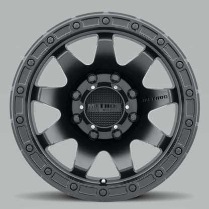 Method Wheels Method MR317 18x9 +18mm Offset 8x170 130.81mm CB Matte Black Wheel