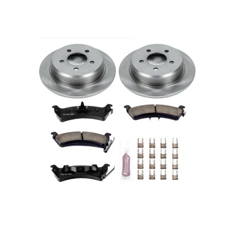 PowerStop Power Stop 93-98 Jeep Grand Cherokee Rear Autospecialty Brake Kit