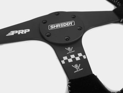 PRP Seats PRP x Shreddy Shred Fast Steering Wheel - Flat