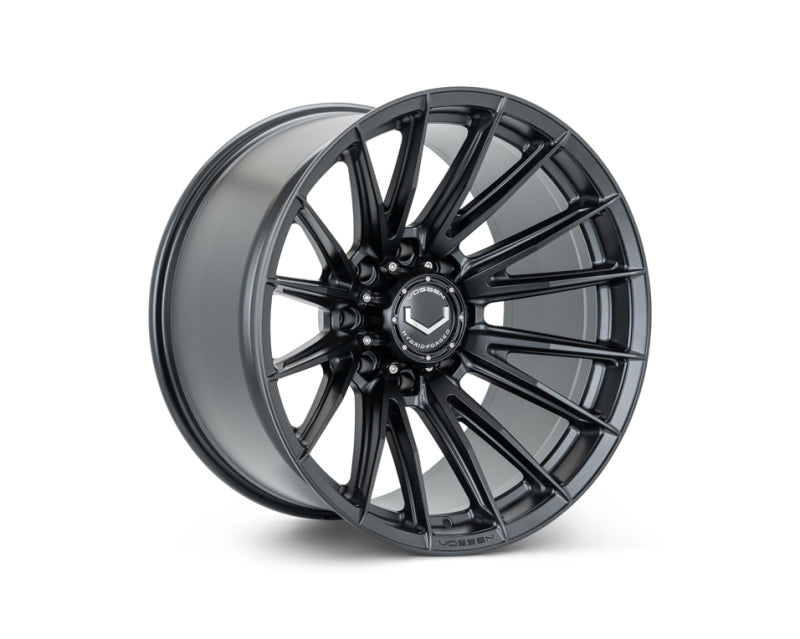 Vossen HFX-2 20x9 - 8x180 - ET0 - Deep Face - 124.3 - Satin Black Wheel