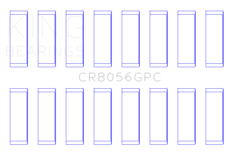 King Engine Bearings Ford 6.7 Power Stroke V8 Diesel Connecting Rod Bearing Set