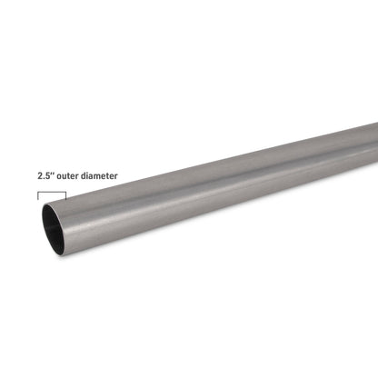 Mishimoto Universal 304SS Exhaust Tubing 2.5in. OD - Straight