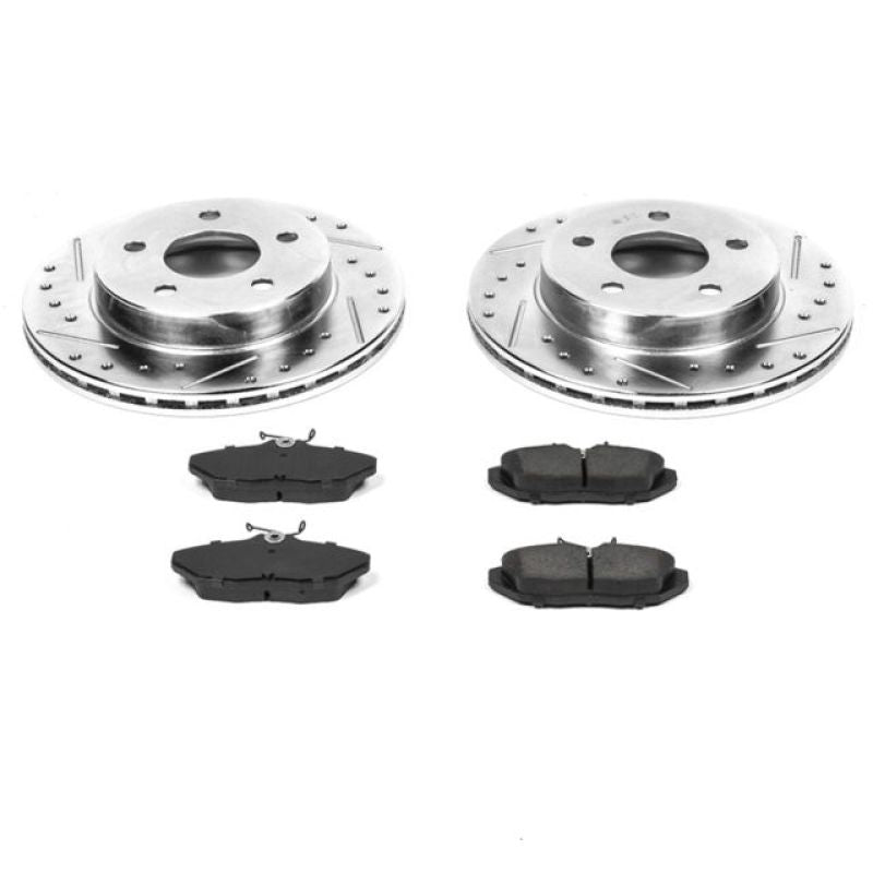 PowerStop Power Stop 93-97 Ford Thunderbird Rear Z23 Evolution Sport Brake Kit