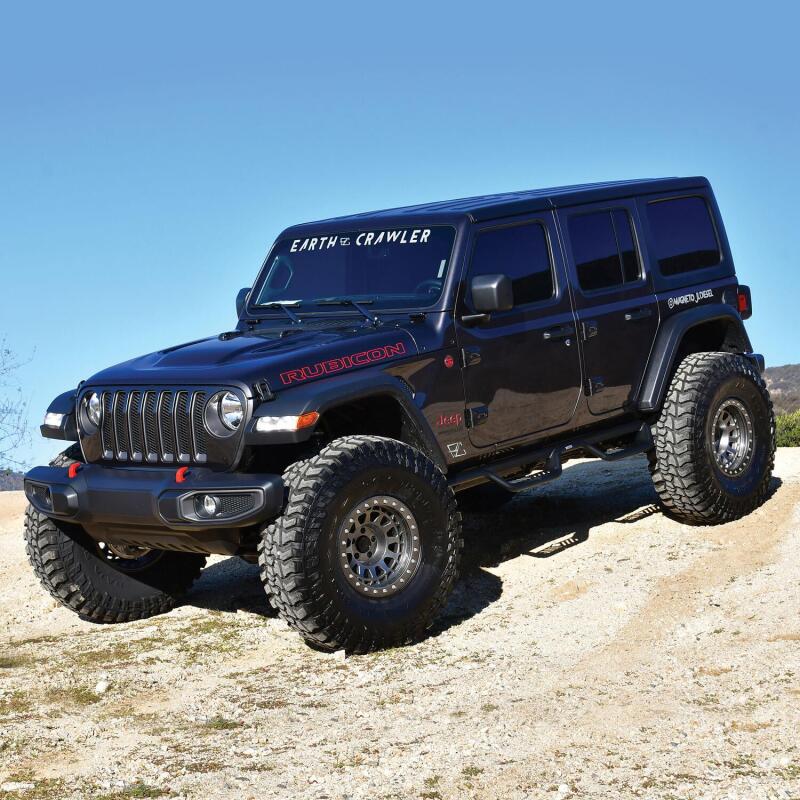 Westin 18-22 Jeep Wrangler JL Unlimited Outlaw Nerf Step Bars - Textured Black