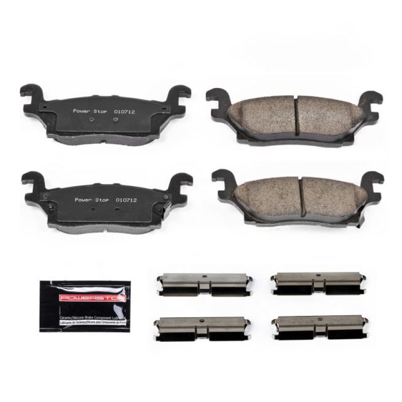 PowerStop Power Stop 06-10 Hummer H3 Rear Z23 Evolution Sport Brake Pads w/Hardware