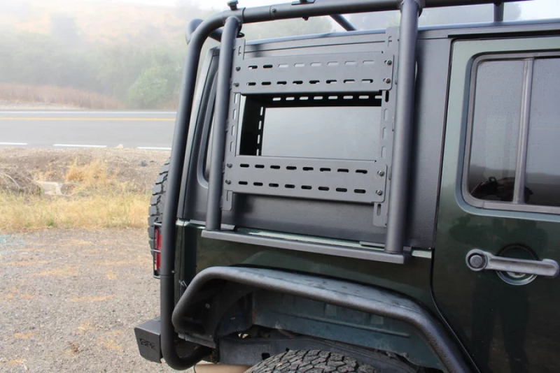 Body Armor 4x4 07-18 Jeep Wrangler JK 2 &4 Door Cargo Roof Rack Accessory Mount