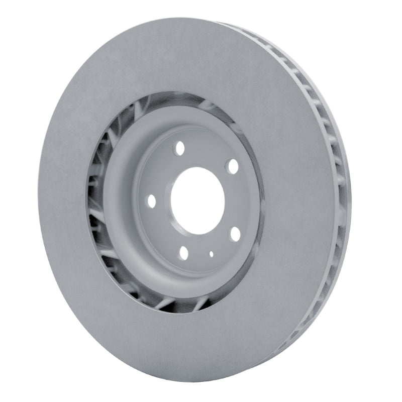DFC 15-23 Porsche Macan Right Front Slotted Hi-Carbon Alloy Geomet Coated Rotor
