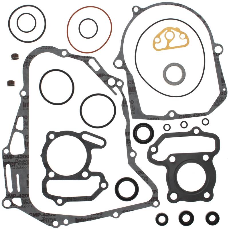 Vertex Pistons Vertex Gaskets 04-08 Yamaha YFM50 Raptor Complete Gasket Kit w/ Oil Seals