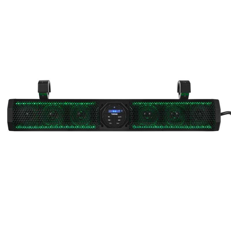DS18 26in Soundbar 6 Speakers Amplified Bluetooth RGB Lightning 100 Watts RMS