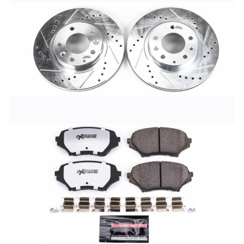 PowerStop Power Stop 06-15 Mazda MX-5 Miata Front Z26 Street Warrior Brake Kit