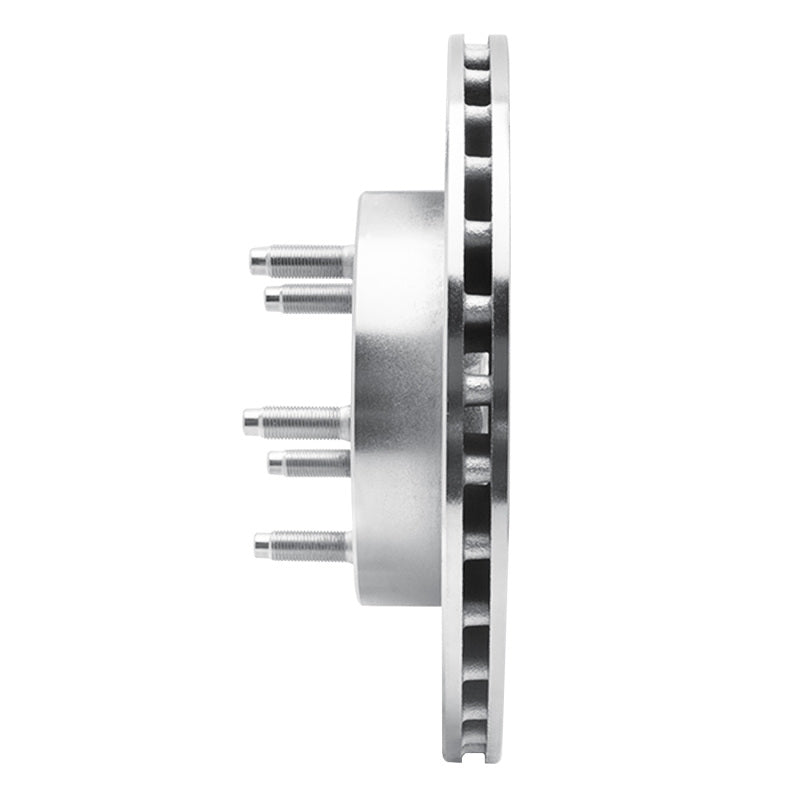 R1 Concepts R1 1983-1992 Ford Explorer Front Right Drilled & Slotted Silver Brake Rotor