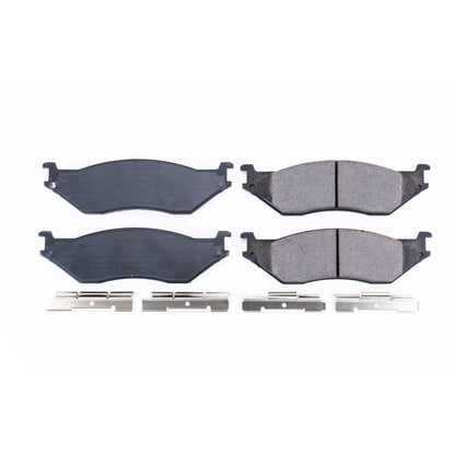 PowerStop Power Stop 2002 Ford E-550 Econoline SD Front or Rear Z17 Evolution Ceramic Brake Pads w/Hardware