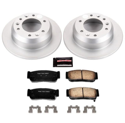 PowerStop Power Stop 2007 Hyundai Entourage Rear Z17 Evolution Geomet Coated Brake Kit