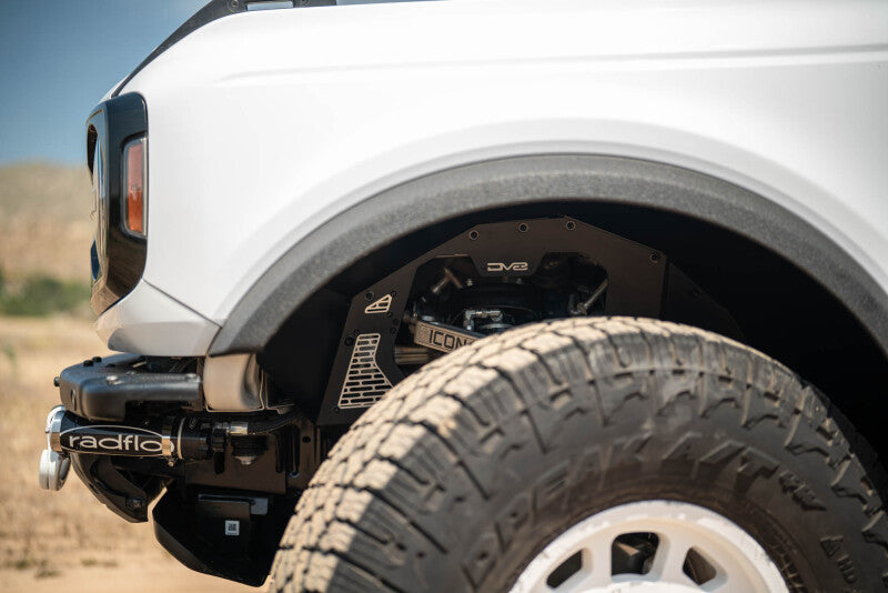 DV8 Offroad 21-25 Ford Bronco Addictive Desert Designs Front Inner Fender Liners