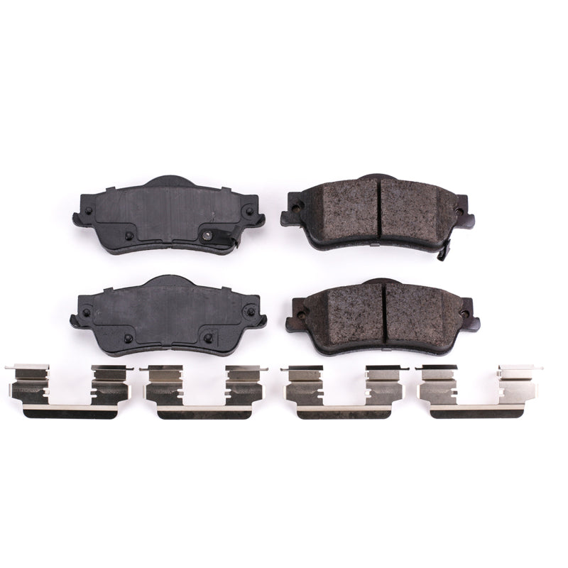 PowerStop Power Stop 11-17 Chevrolet Caprice Rear Z17 Evolution Ceramic Brake Pads w/Hardware
