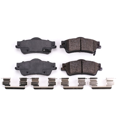 PowerStop Power Stop 11-17 Chevrolet Caprice Rear Z17 Evolution Ceramic Brake Pads w/Hardware